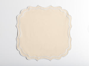 CREAM| EMBROIDERED PLACEMAT - 1 SET