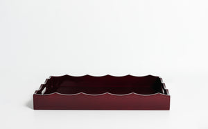 DEEP BURGUNDY | LACQUER TRAY