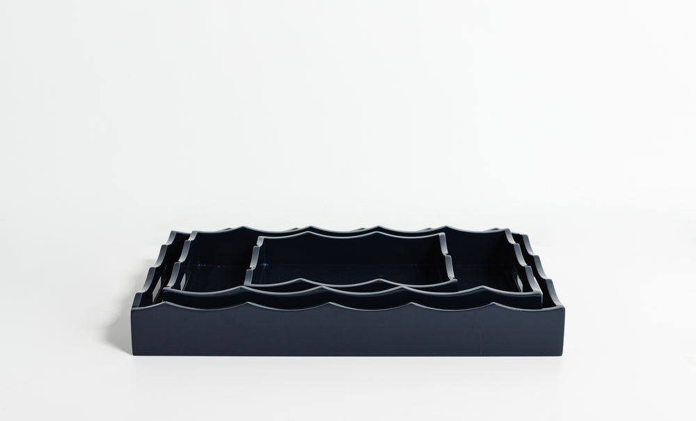 MIDNIGHT BLUE | LACQUER TRAY