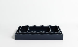 MIDNIGHT BLUE | LACQUER TRAY