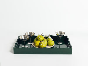 EMERALD GREEN | LACQUER TRAY